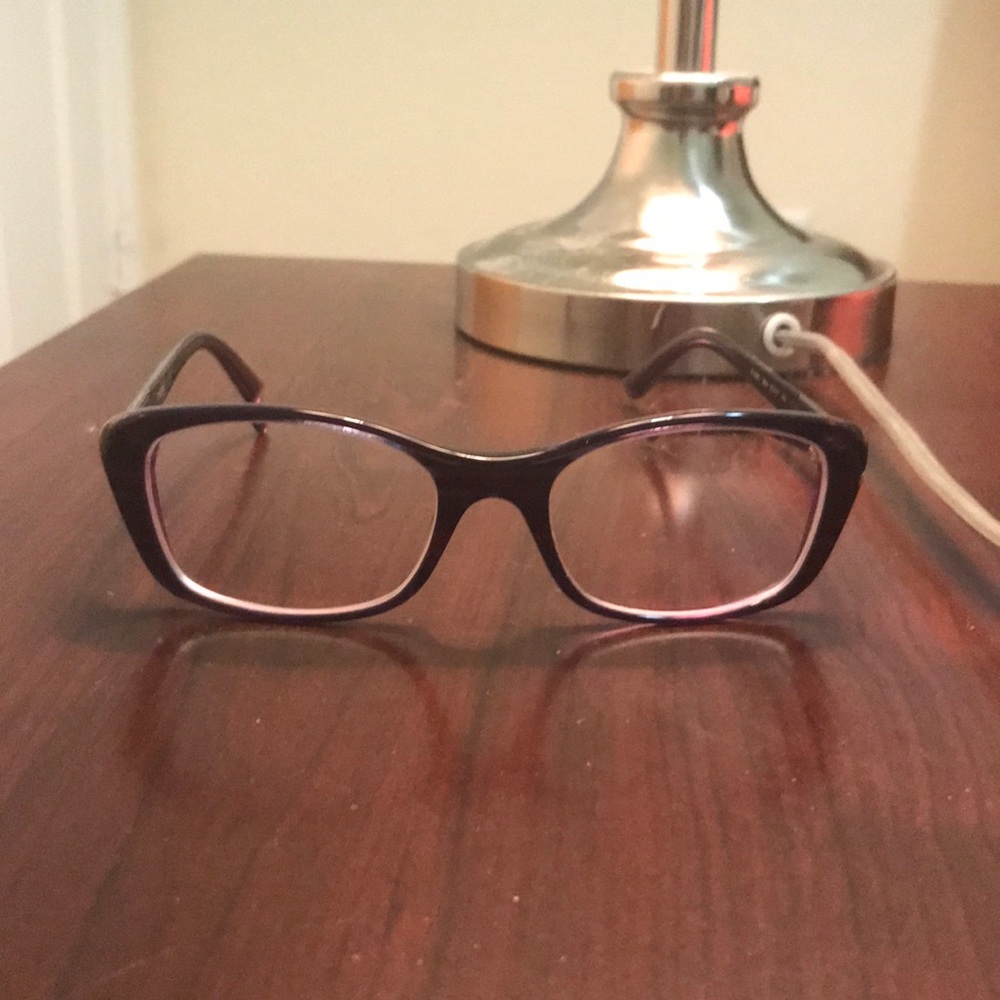 Dkny Plum Geometric Shaped Frames - image 2